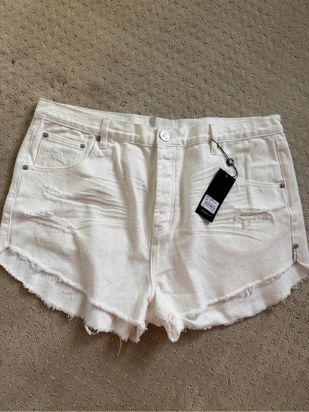 NWT-One Teaspoon Outlaws Denim Shorts, Size 34